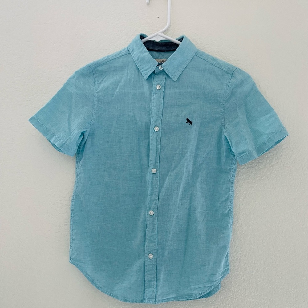 Boys’ mao collared shirt